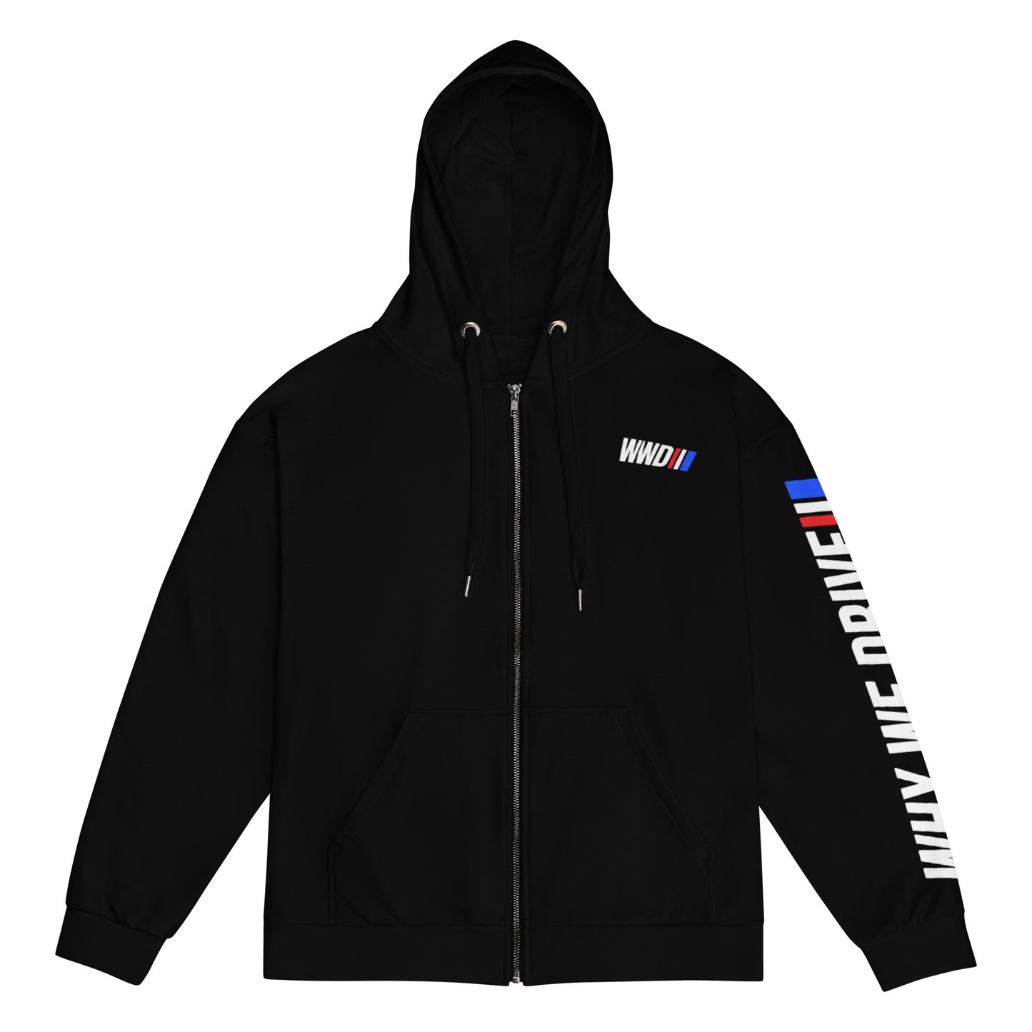 RIDE MORE STRESS LESS Unisex zip hoodie