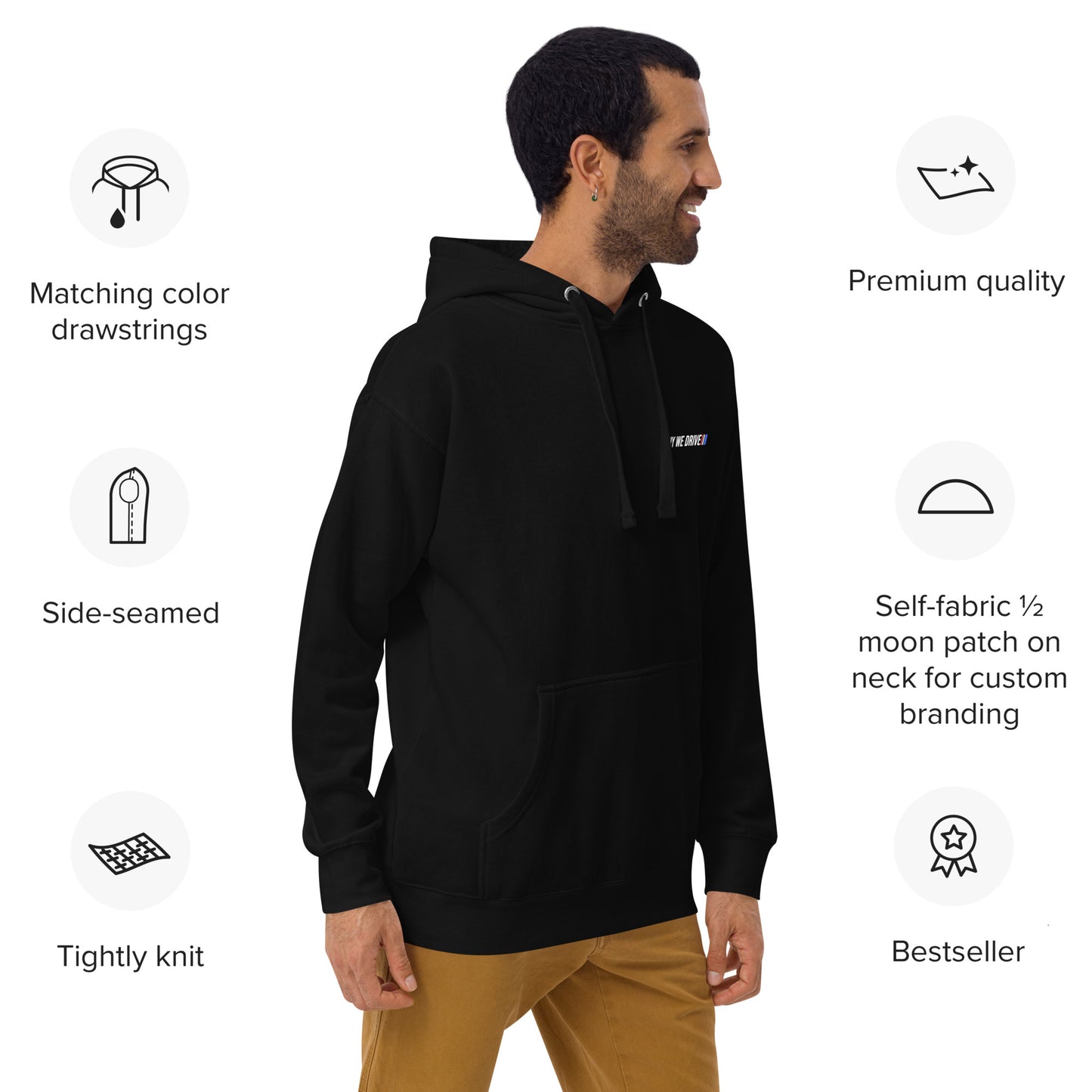 RIDE MORE STRESS LESS HOODIE
