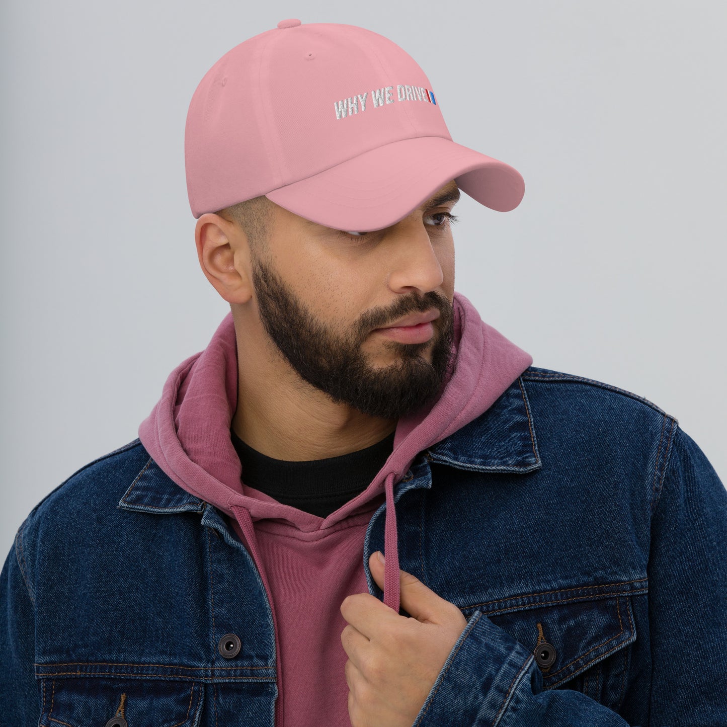WHY WE DRIVE DAD HAT